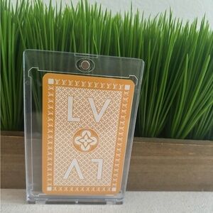 Louis Vuitton Playing Card| Lucky #7 of ❤️